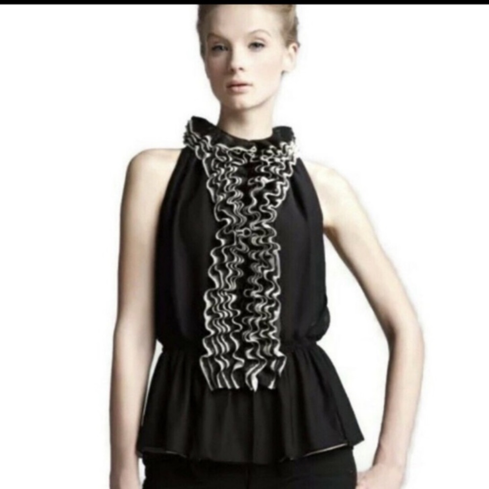 Robert Rodriguez women’s ruffled blouse